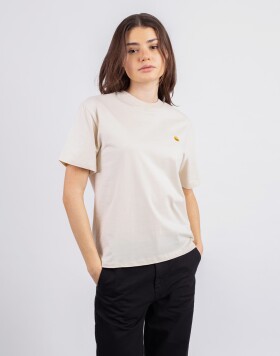 Carhartt WIP W' S/S Chase T-Shirt Natural/Gold M