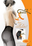 Dámske pančuchy Beauty bye cellulite 50 den - Gatta 5XL tmavě šedá
