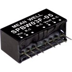 MEAN WELL SPBW03G-12 DC / DC menič napätia, modul 250 mA 3 W Počet výstupov: 1 x; SPBW03G-12