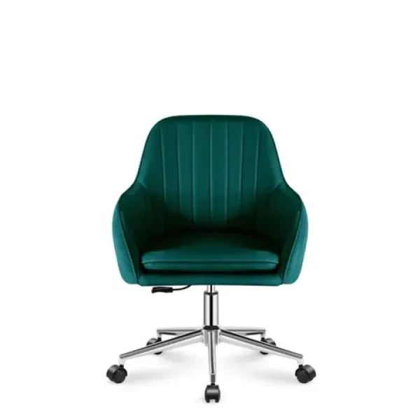 Mark Adler Future 5.2 Velúr zelená / Kancelárska otočná stolička / nosnosť až 130 kg (MA-FUTURE 5.2 GREEN)
