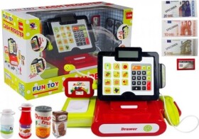 LEAN TOYS Registračná pokladňa + príslušenstvo