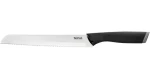 TEFAL Comfort K2213444 čierna / Nôž na chlieb / 20 cm / nerezová oceľ (3168430263819)