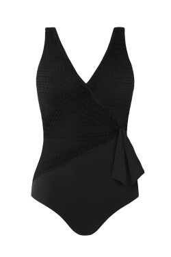 Dámske jednodielne plavky Thailand3 106923 61 - SELF černá 4XL