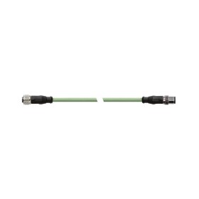 HELU TOPGEBER® CONNECTING SYSTEMS PUR 2DD44 1.00 m Hotový prepojovací kábel pre senzory/aktory, 17005145, 1.00 m, 1 ks; 17005145