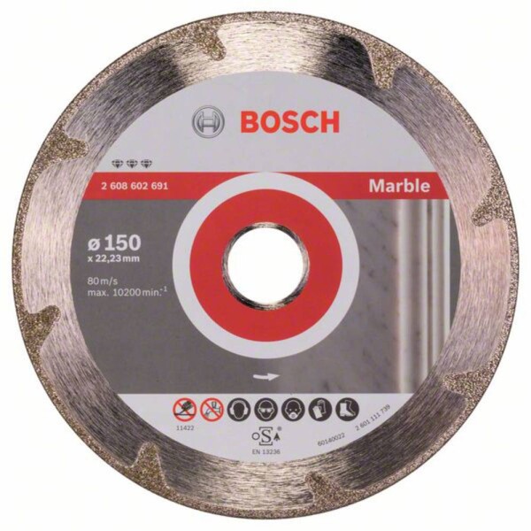 Bosch Accessories 2608602691 Bosch diamantový rezný kotúč Priemer 150 mm 1 ks; 2608602691