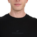 Pánske tričko 4F M2961 deep black 4FWAW25TTSHM2961 20S pánske S