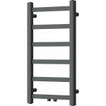 MEXEN - Bolt vykurovací rebrík/radiátor 700 x 400 mm, 165 W, antracit W126-0700-400-00-66