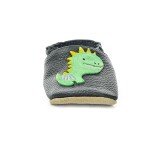 Funky-Monkey Funky Monkey SOFT Dinosaur Charcoal tmavé šedé barefoot capáčky 19 EUR