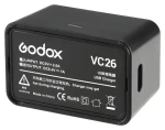 Godox VC26 / Nabíjačka batérií / Pre V1 a AD100 Pro / USB napájanie (VC26)