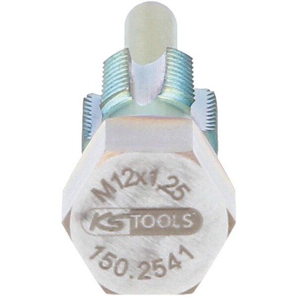KS Tools 150.2541 univerzálny prerezávač závitov M12 x 1.25 Špeciálna nástrojová oceľ 1 ks; 150.2541