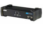 Aten CS-1762A 2-Port DVI USB 2.0 KVMP Switch, 2x DVI-D Cables, 2-port Hub, Audio