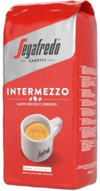 Segafredo Intermezzo 1 kg / Zrnková káva / 60% Arabica amp; 40% Robusta (8003410311171)