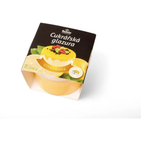 Cukrárska glazúra citrónová 200g - Kovandovi - Kovandovi