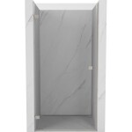 MEXEN/S - Lunar-B sprchové dvere krídlové ľavé 65, transparent, nikel kartáčovaný 832-065-000-97-00-L