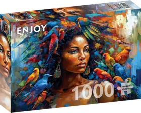 ENJOY Puzzle Pierková kráľovná