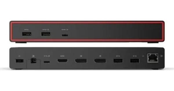 Lenovo ThinkPad USB4 SMART Dock 5500 EU / Dokovacia stanica / USB4 40 Gb/s / 100W / 2x DP + HDMI / 4X USB-A + 2x USB-C (40BC0100EU)
