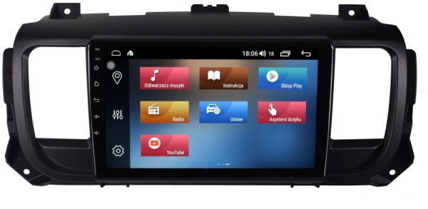 NoName Radio Navigácia GPS Peugeot Expert 2016-2021 Android