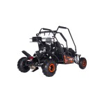 Mamido Detské benzínové autíčko Buggy LUCKY SEVEN LIFT 125CC oranžové