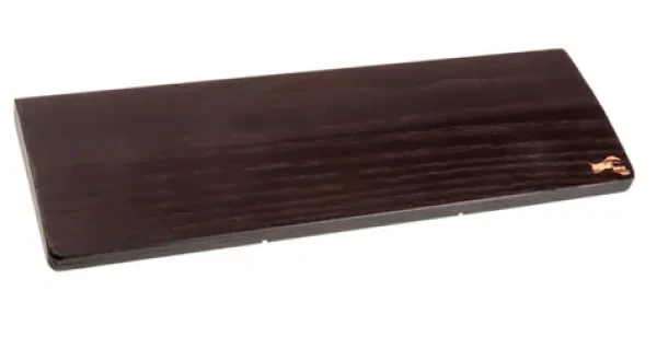 Glorious Drevená opierka zápästia pre kompaktnú klávesnicu čierno-hnedá (GV-75-DARK)