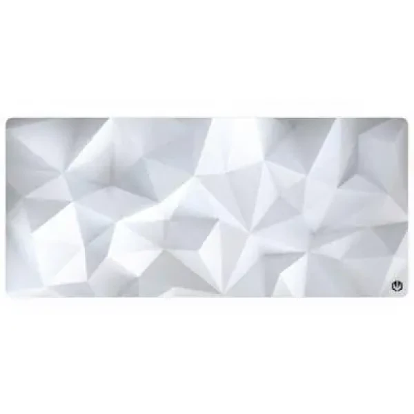 Endorfy Crystal XL biela / herná podložka pod myš / vodeodolná / 900 x 400 x 3 mm (EY6B010)