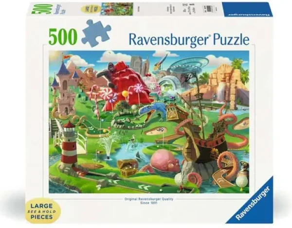 Ravensburger Puzzle Minigolfový raj XXL