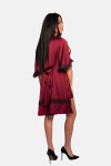 Dámsky župan LivCo Corsetti Fashion Housecoat Claret