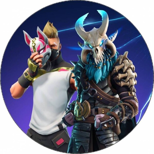 Jedlý papier Fortnite: bojovníci v maskách, 19,5 cm - Pictu Hap