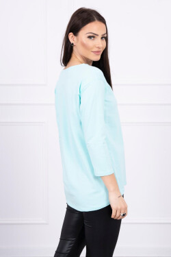 Halenka s potiskem Star Style mint UNI