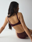 Dámska podprsenka Amourette W01 Claret bordó – TRIUMPH Claret 75E
