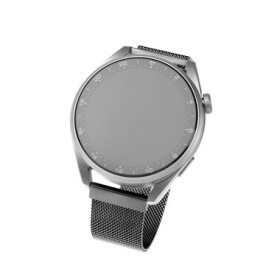 FIXED Mesh Strap Sieťovaný nerezový remienok so šírkou 20mm pre smartwatch čierna (FIXMEST-20MM-BK)