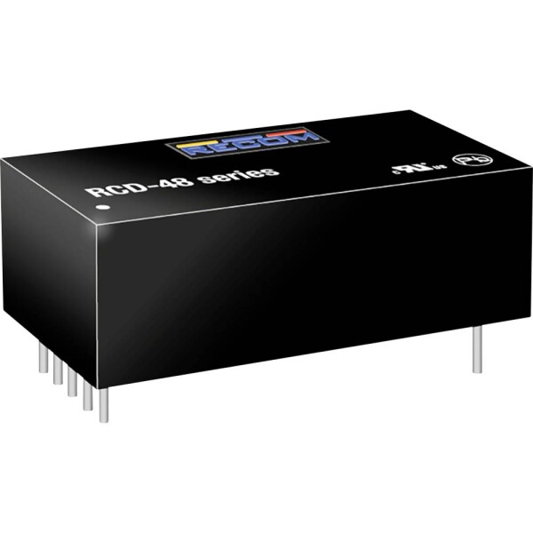 RECOM RCD-48-0.50 LED driver 0 - 500 mA 2 - 56 V/DC nastaviteľný; RCD-48-0.50
