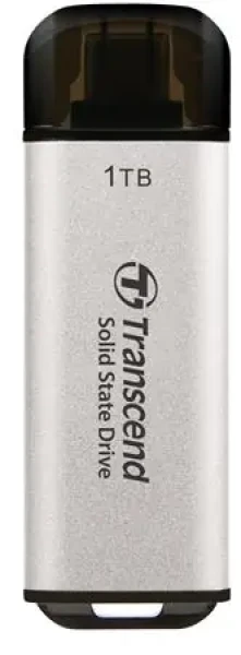 Transcend ESD300S Externý SDD 1TB šedá / USB-C 3.2 Gen 2 / R: 1050MBs / W: 950MBs (TS1TESD300S)