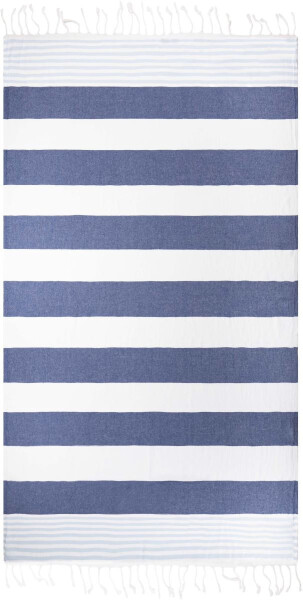The One Froté uterák Hamam Marine „Marine“ 48.1046 tmavomodrý/svetlomodrý navy/light blue onesize