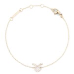 Daniel Wellington Pozlátený retiazkový náramok znamenia Býk Crystal Zodiac DW00400908