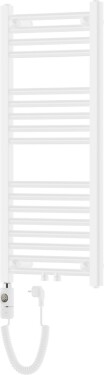MEXEN/S - Mars radiátor + vykurovacia tyč 900 x 400 mm, 300 W, biela W110-0900-400-2300-20