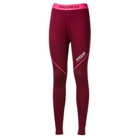 Detské termo spodky Progress MW SDND merino slivkový melír 152/158 EUR