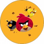 Jedlý papier Angry Birds 19,5 cm - Pictu Hap - Pictu Hap