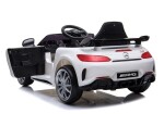 Mamido Detské elektrické autíčko Mercedes GTR biele