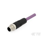 TE Connectivity upravený zástrčkový konektor pre senzory - aktory, TAB62135501-001, 5 ks; TAB62135501-001