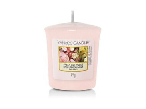 Yankee Candle Fresh Cut Roses vonná sviečka votívna 49g / doba horenia: až 15h (5038580000238)