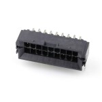 Molex konektor do DPS Počet pólov 18 438100063 1 ks Tray; 438100063
