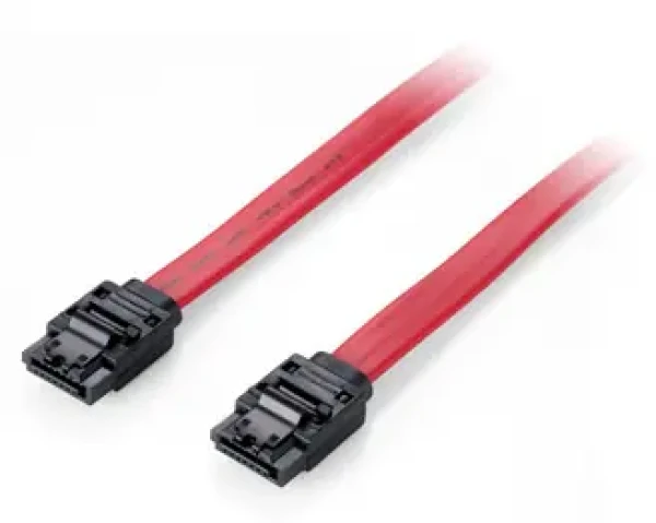 Equip SATA kábel červený / SATA kábel / SATA III / 1 m / 6 Gbps (111901)