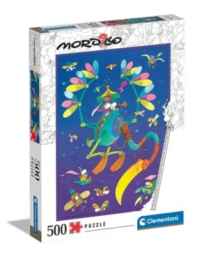 Clementoni PUZZLE Mordillo: Cesta /500 dielikov/ od 10 rokov