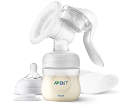 Philips AVENT SCF430/10 biela / Odsávačka materského mlieka / Manuálna / 125 ml