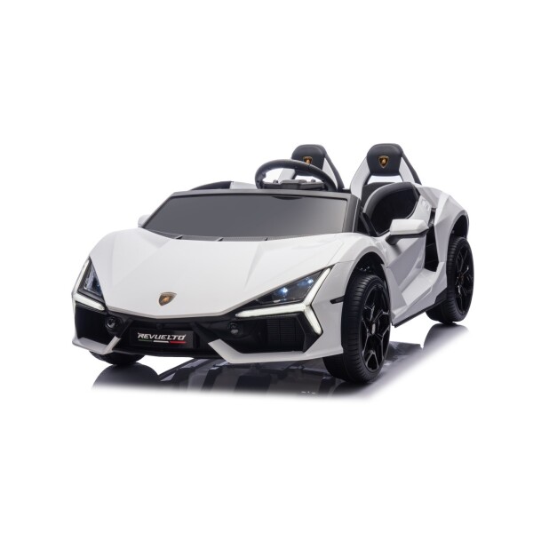 Mamido Detské elektrické auto Lamborghini Revuelto XL STRONG biele
