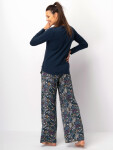 Kľúč LNS 571 B25 long/r S-XL dámske pyžamo tmavě modrá L