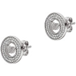 Emporio Armani Módne strieborné náušnice s kubickou zirkóniou EG3587040