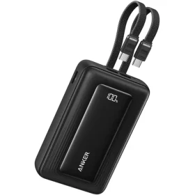 Anker Zolo 45.5W 20000mAh čierna / Powerbanka / 2x USB-C / USB-A (A1681H12)