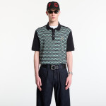 Tričko Fred Perry Geometric Polo Shirt Black L