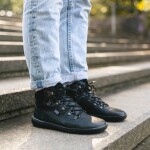 Jonap Leila čierne celoročné členkové barefoot topánky 41 EUR